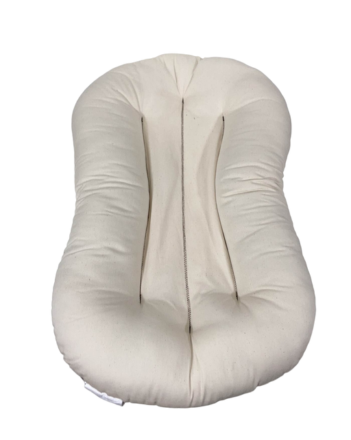 used Snuggle Me Organic Sensory Infant Lounger, Natural