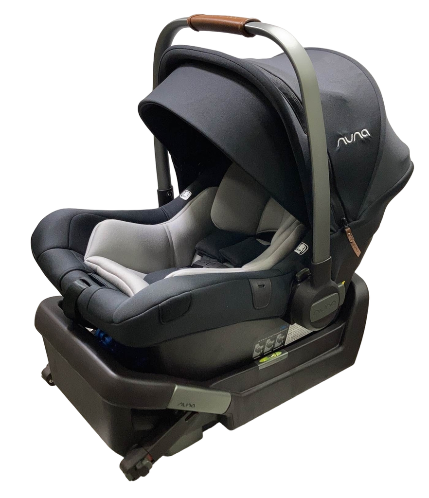 Nuna Pipa Lite LX Infant Car Seat, 2021, Caviar