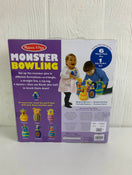 secondhand Melissa & Doug Monster Friends Bowling Play Set
