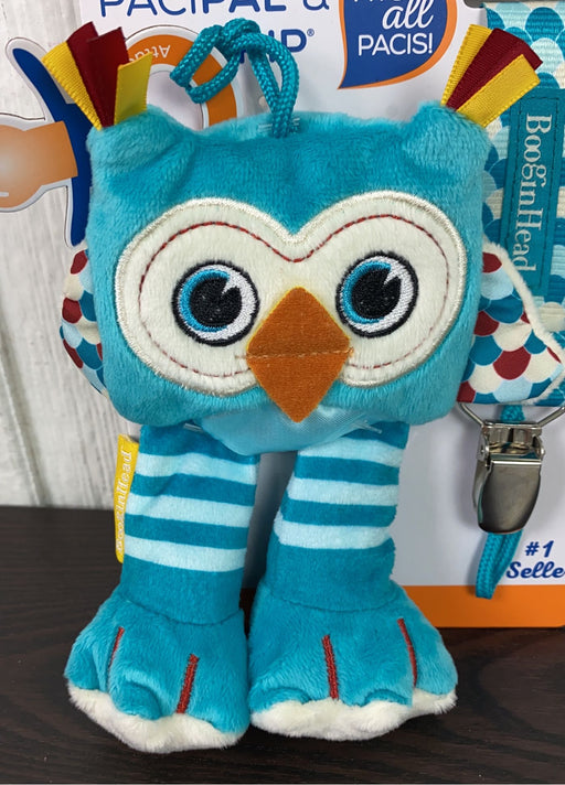 secondhand BooginHead PACIPAL PACIFIER STUFFED ANIMALS, Owl