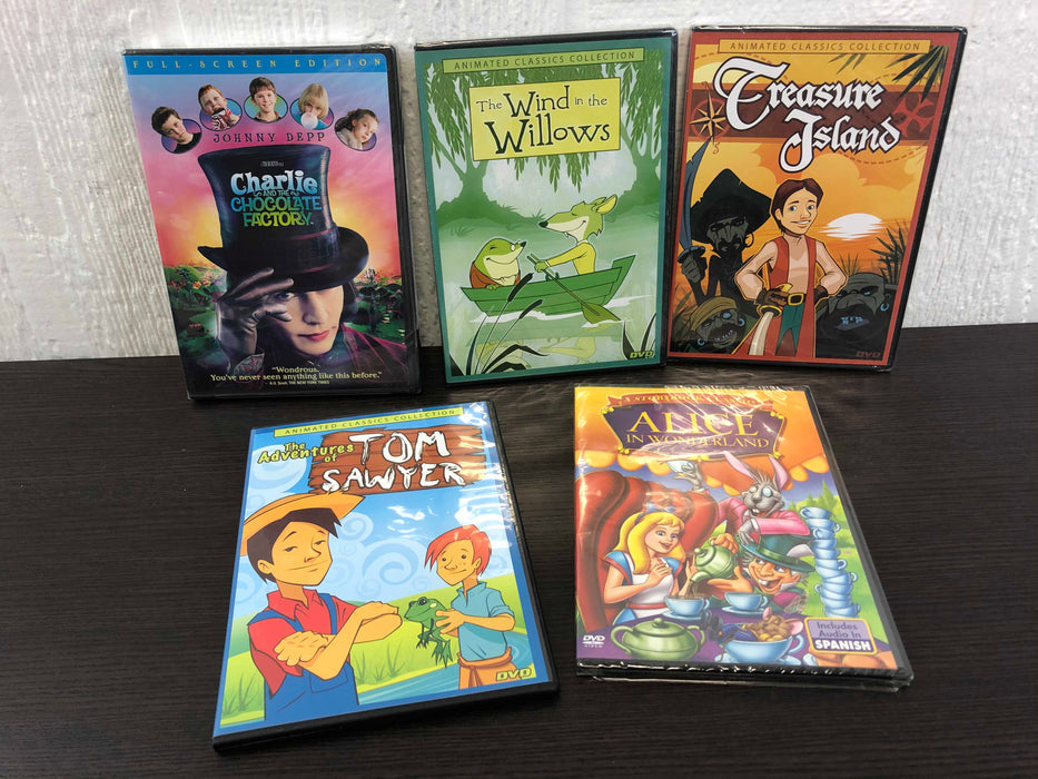 used BUNDLE Children’s DVDs