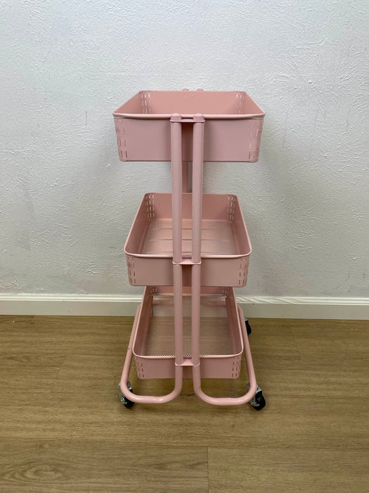 Shop ECR4Kids 3 Tier Metal Rolling Untility Storage Organizer at GoodBuy Gear