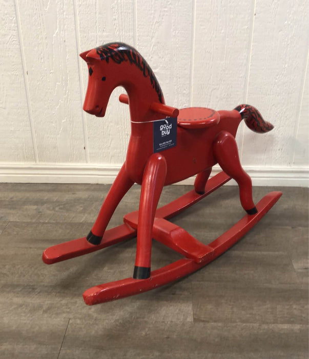 used Wooden Rocking Horse