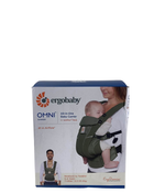 used Ergobaby Omni Breeze Baby Carrier, Olive Green