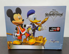 used Kingdom Hearts Disney Mickey Mouse Donald Duck Gallery Figure Statue