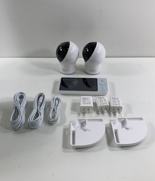 used Eufy Baby Monitor 720p HD with 2 Cameras