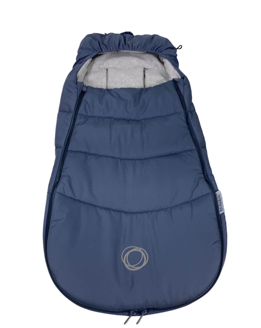 used Bugaboo Footmuff, Seaside Blue