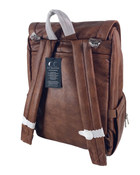 secondhand Citi Collective Navigator Diaper Bag Backpack, Saddle brown