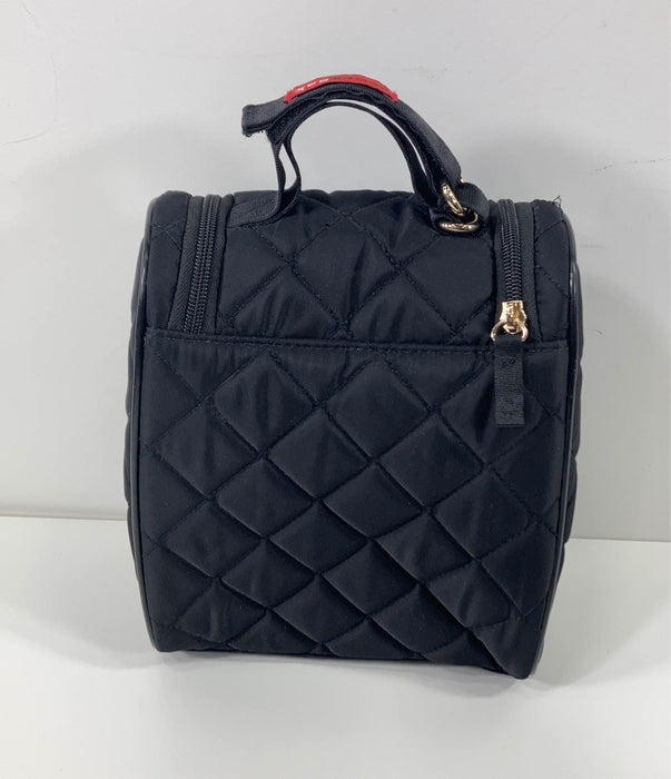 Shop StorkSak Stevie Quilt Diaper Bag, Black at GoodBuy Gear