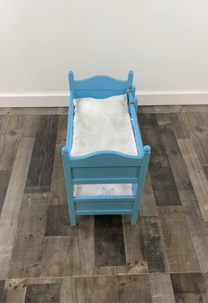 KidKraft Lil Doll Bunk Bed, Blue