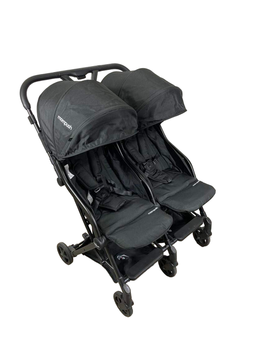 used Mompush Lithe Double Stroller, 2023, Black