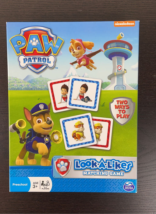 used Spin Master Matching Game, PAW Patrol