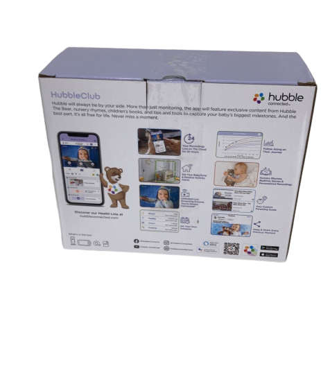 Hubble Connected Nursery Pal Link Premium: 5" Smart Baby Monitor