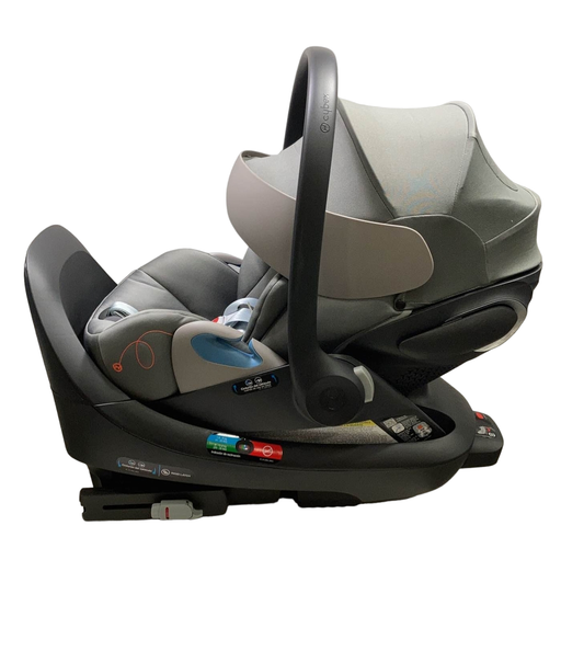 secondhand Cybex Cloud G Lux with SensorSafe, 2023, Lava Grey