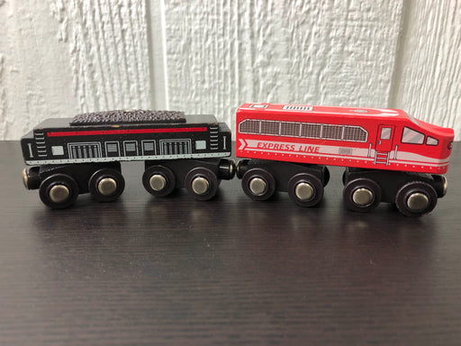 used BUNDLE Wooden Trains