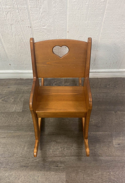 used Child’s Wooden Rocking Chair