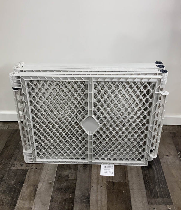 secondhand Toddleroo By North States 6 Panel Freestanding Playard Gate