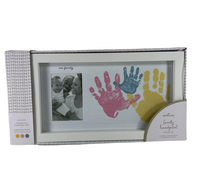 used Hallmark Our Family Handprint Picture Frame Kit, 4x6