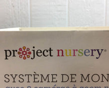 used Project Nursery 4.3” Baby Monitor System with 2 Cameras