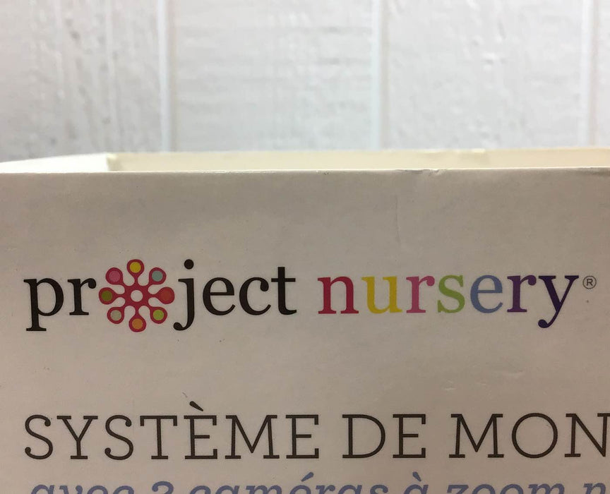 used Project Nursery 4.3” Baby Monitor System with 2 Cameras