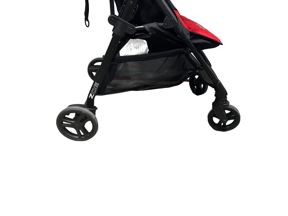 used Zoe XLT1 Stroller, 2018 Red