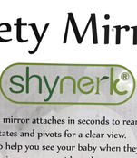 secondhand Shynerk Baby Car Mirror