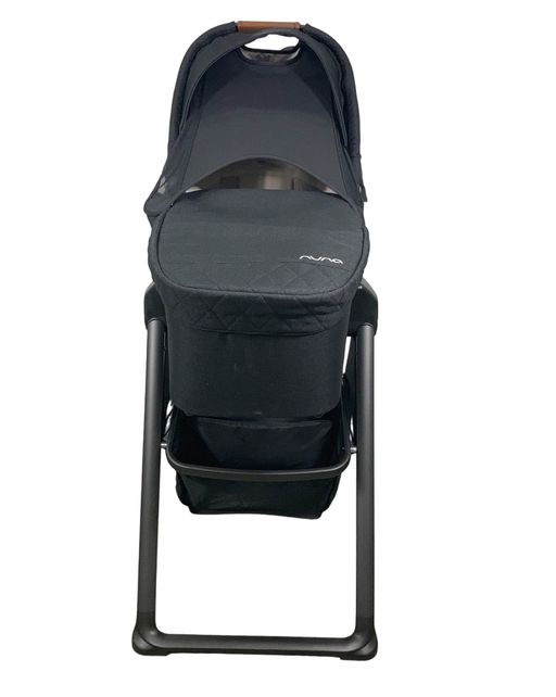 used Nuna MIXX Bassinet with Stand, Caviar