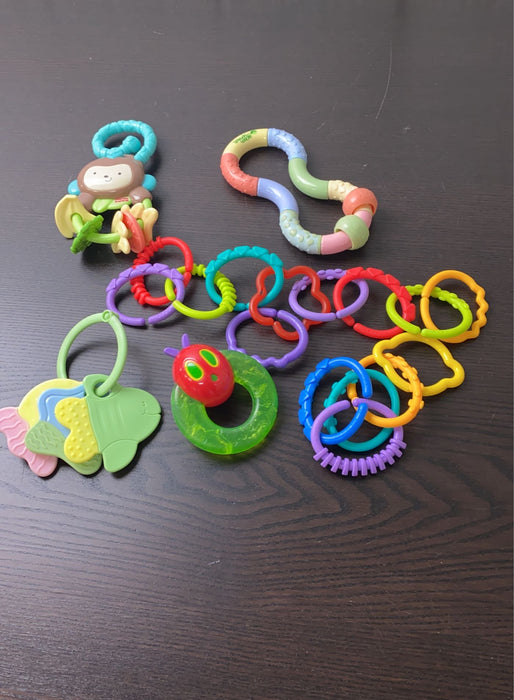 used BUNDLE Grasping Toys
