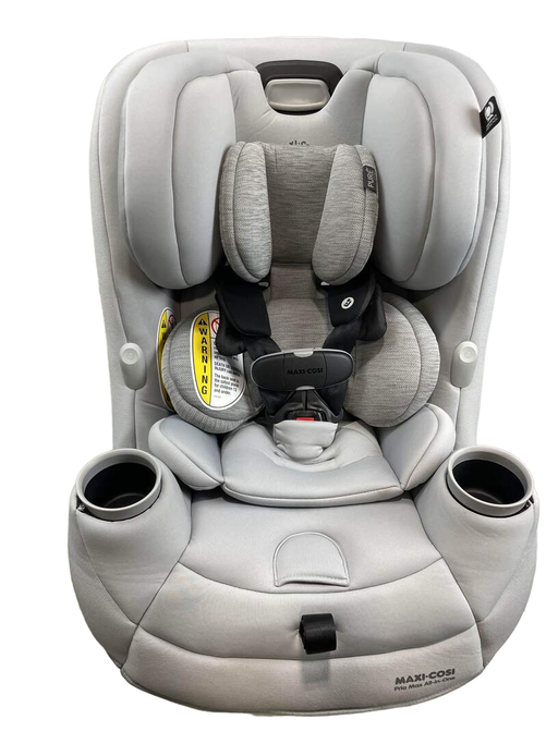 used Maxi-Cosi Pria Max All-in-One Convertible Car Seat, 2022, Network Grey