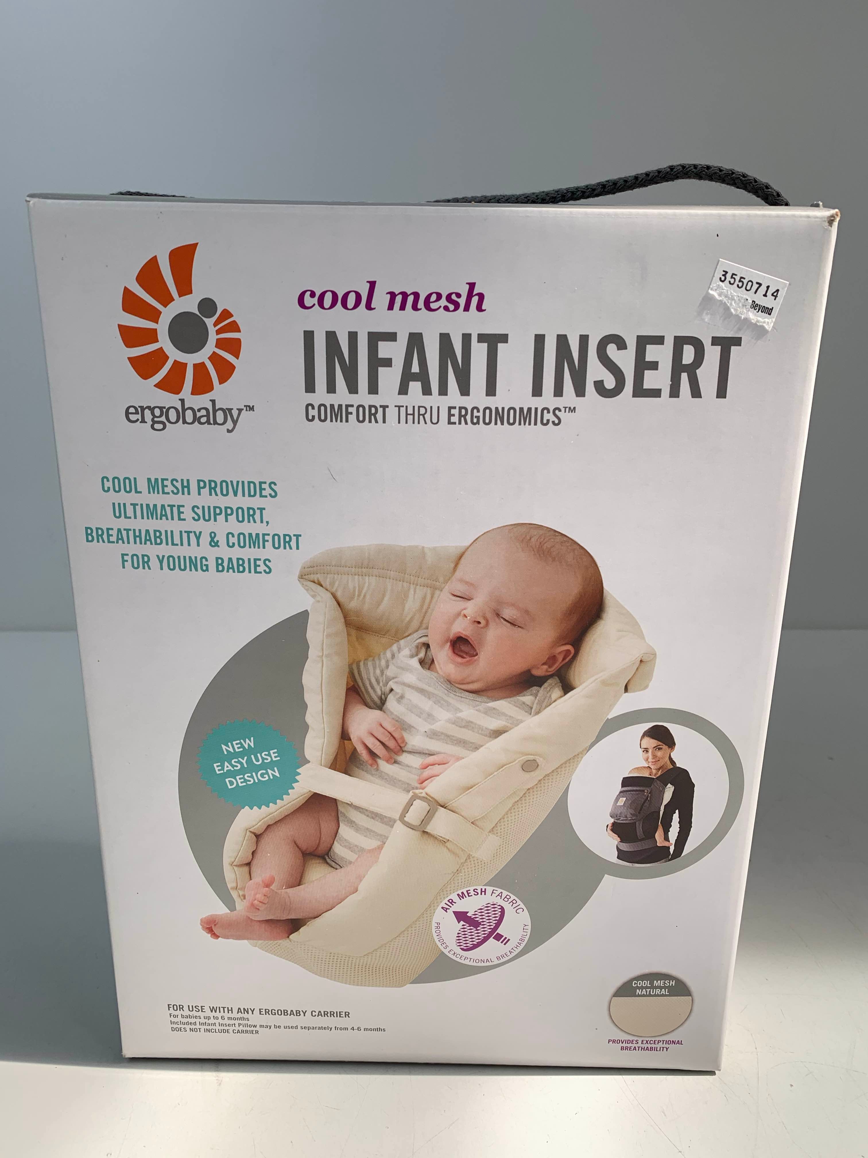 Ergobaby cool deals mesh infant insert