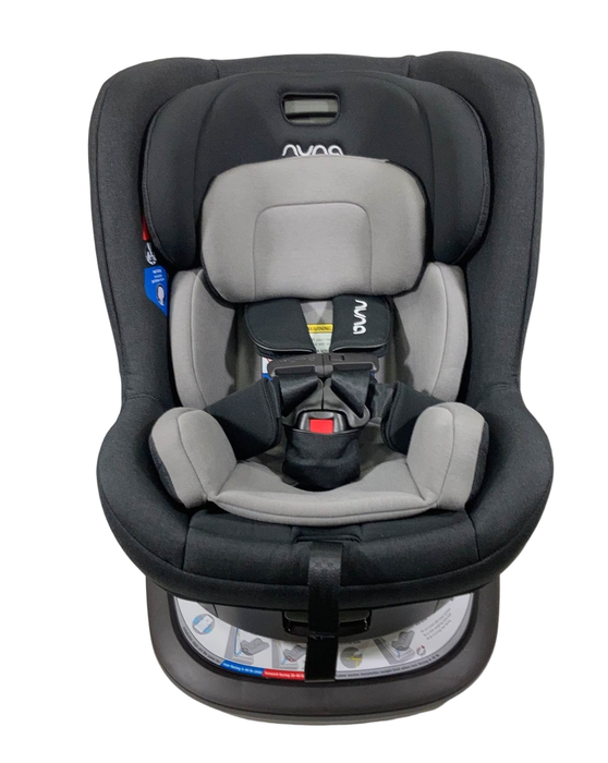 secondhand Nuna Revv Rotating Convertible Car Seat, Caviar, 2023