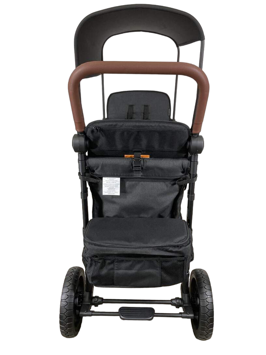 secondhand Wonderfold W2 Luxe Multifunctional Double Stroller Wagon, Volcanic Black, 2023