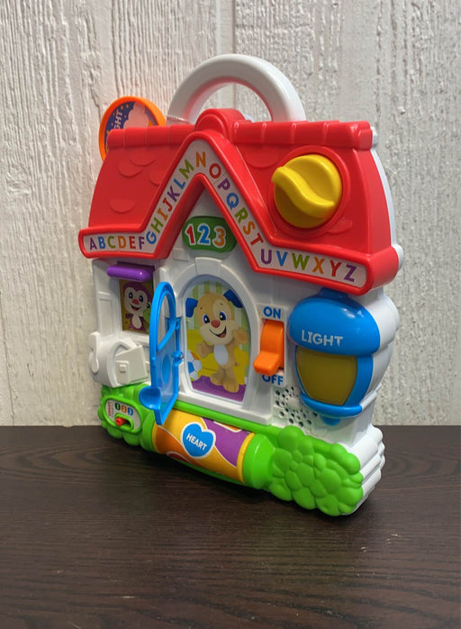 secondhand Fisher Price Laugh and Learn Puppy’s Busy Activity Home