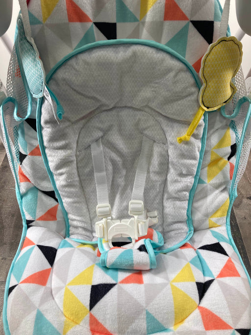 secondhand Fisher Price Deluxe Take-Along Swing & Seat, Windmill