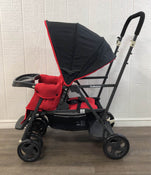 secondhand Joovy Caboose Sit And Stand Tandem Double Stroller, Red 2021