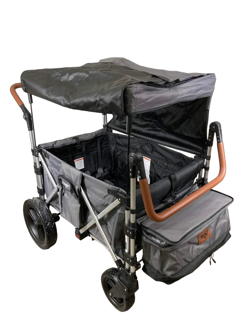 Keenz 7S+ Ultimate Adventure Stroller Wagon 4 Passenger, 2023, Black