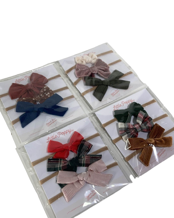 Shop BUNDLE Little Poppy Hair Bows at GoodBuy Gear