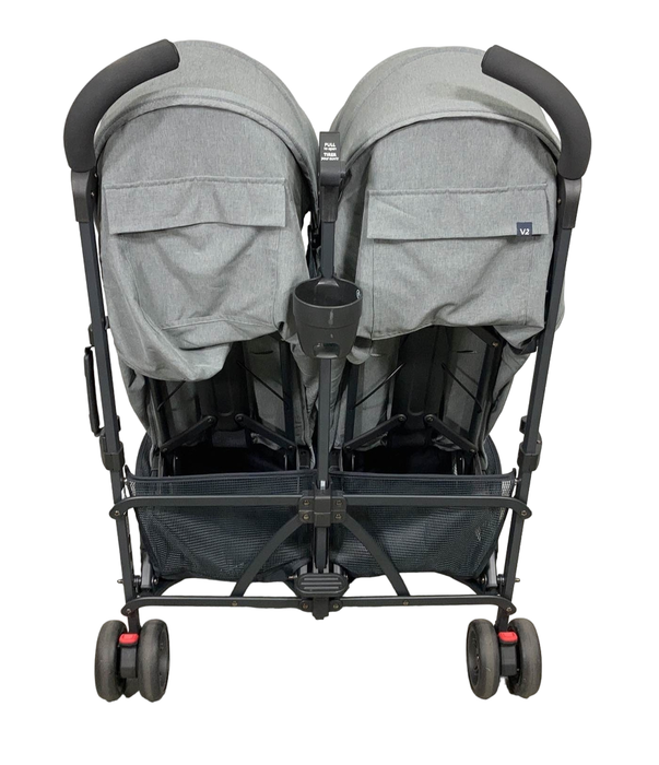 UPPAbaby G-Link V2 Double Stroller, 2022, Greyson (Charcoal Melange)