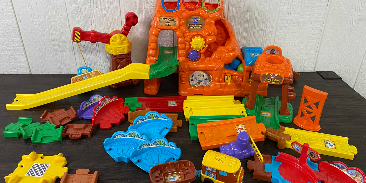 VTech Go! Go! Smart Wheels Treasure Mountain Train Adventure