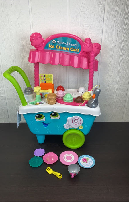 used Leap Frog Scoop and Learn Ice Cream Cart