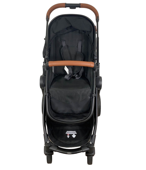 secondhand Mompush Ultimate 2 Baby Stroller, 2023, Black with Black Frame