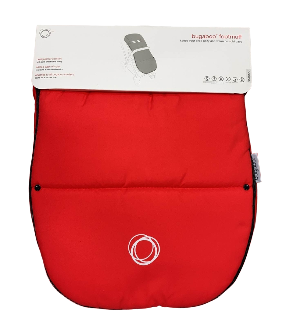 Bugaboo footmuff red cheap