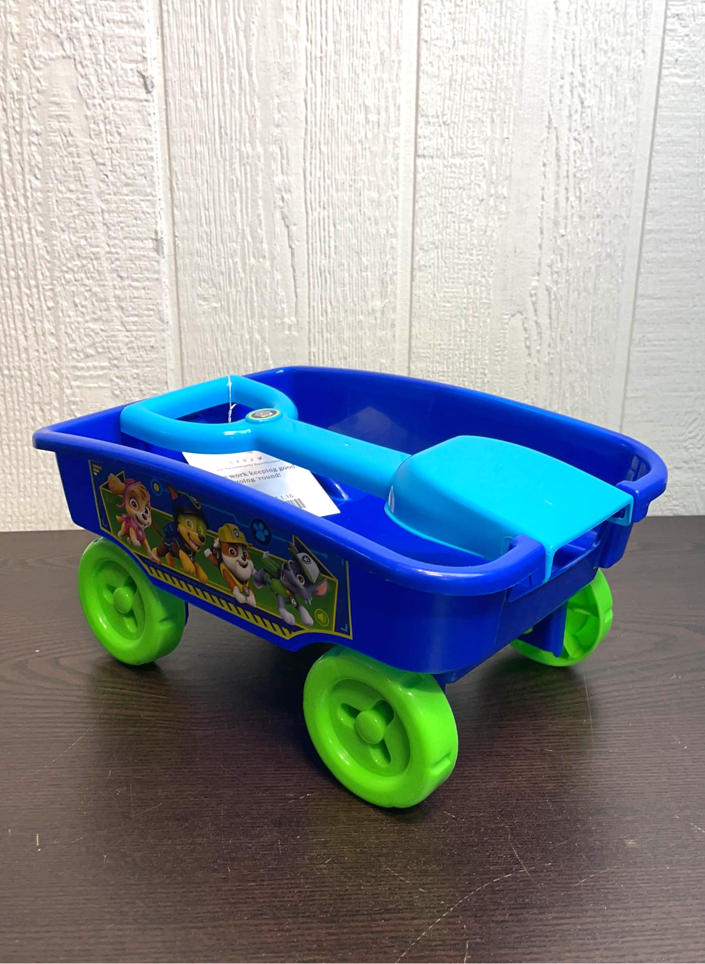 Paw patrol pull along wagon sales