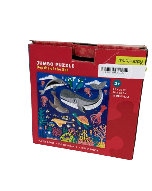 secondhand mudpuppy Jumbo Puzzle, Depths of the Sea