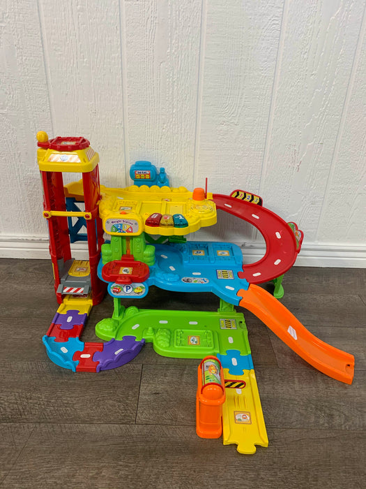 used VTech Park & Learn Deluxe Garage