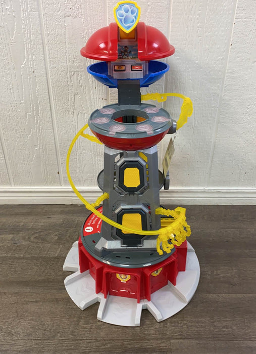 used PAW Patrol Mighty Pups Super PAWs Lookout Tower Playset