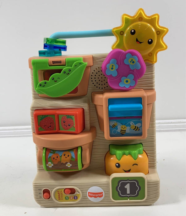 used Fisher Price Laugh & Learn Peek and Play Busy Garden