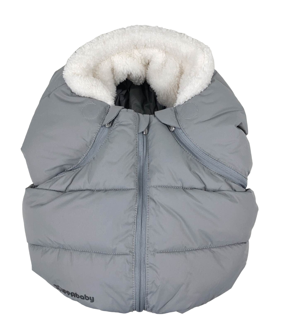 uppababy mesa cover winter UPPAbaby Mesa Infant Car Seat Cozy Ganoosh, Stella (Grey)