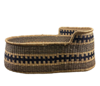 Shop Design Dua Natural Bilia Bassinet, Midnight Cross at GoodBuy Gear