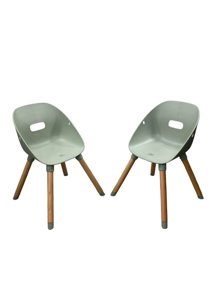 Lalo The Play Chair Set of 2, Sage